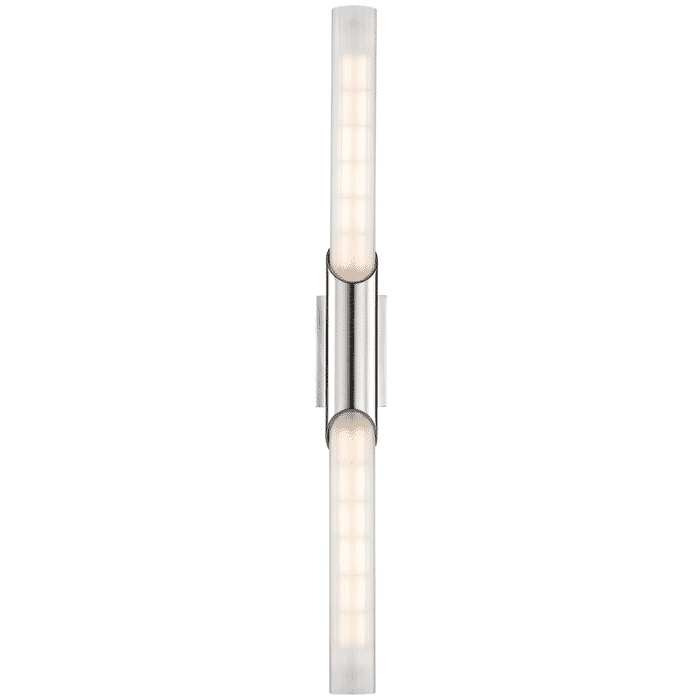 Hudson Valley Pylon 2-Light 26" Wall Sconce in Polished Chrome Hudson Valley Pylon 2-Light 26" Wall Sconce in Polished Chrome