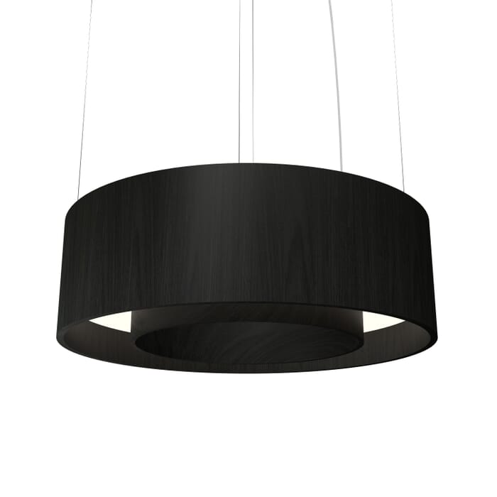 Cylindrical LED Pendant in Charcoal Cylindrical LED Pendant in Charcoal