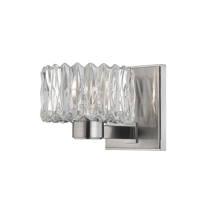 Hudson Valley Anson 6" Bathroom Vanity Light in Satin Nickel Hudson Valley Anson 6" Bathroom Vanity Light in Satin Nickel