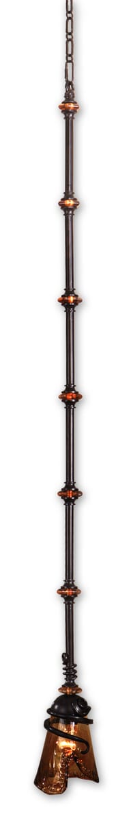 Uttermost Vitalia Oil Rubbed Bronze Mini Pendant