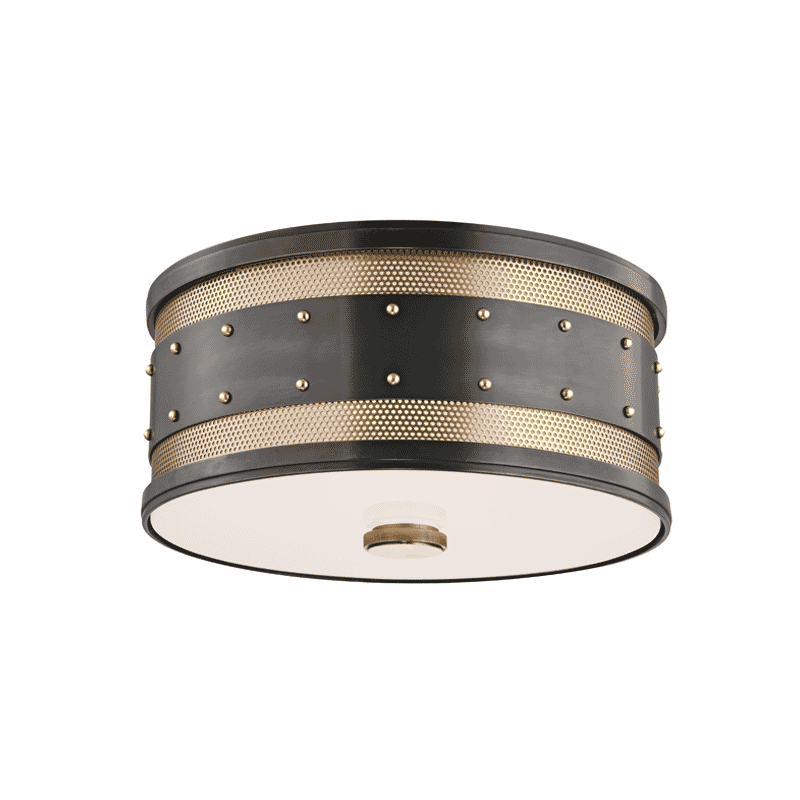 Gaines 2-Light Ceiling Light in Aged Old Bronze