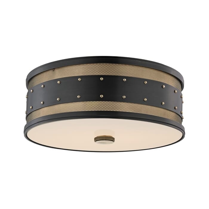 Hudson Valley Gaines 3-Light Ceiling Light in Aged Old Bronze Hudson Valley Gaines 3-Light Ceiling Light in Aged Old Bronze