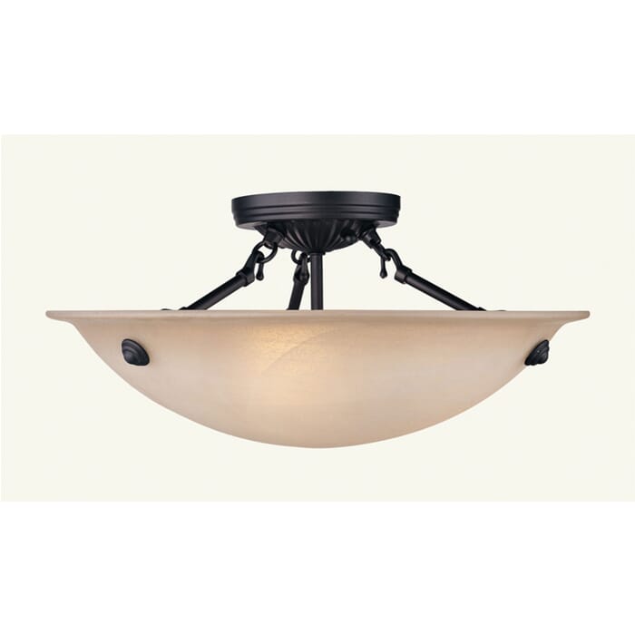 Oasis 3-Light Ceiling Mount in Bronze Oasis 3-Light Ceiling Mount in Bronze