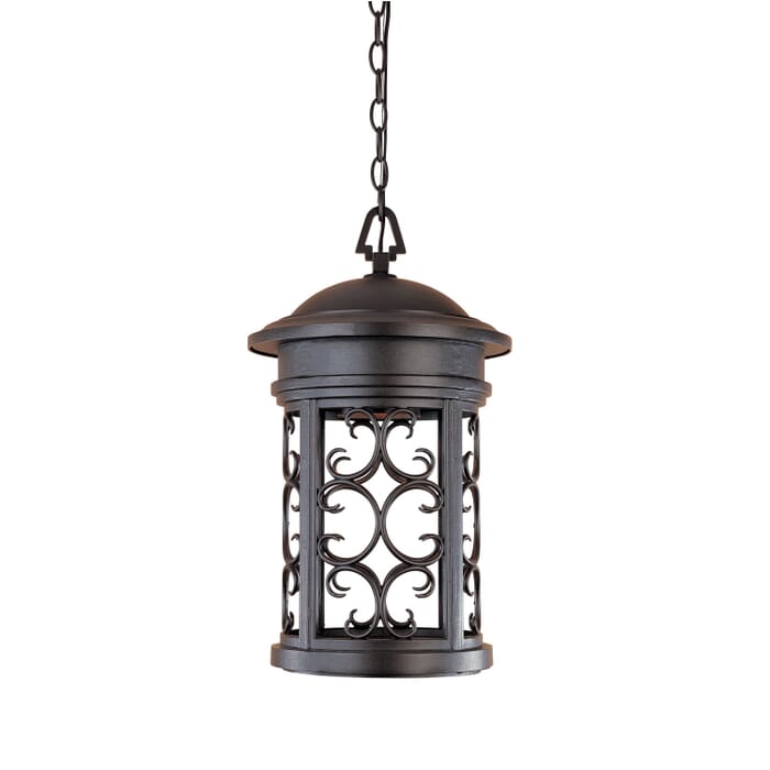 Ellington 1-Light Hanging Lantern in Oil Rubbed Bronze Ellington 1-Light Hanging Lantern in Oil Rubbed Bronze