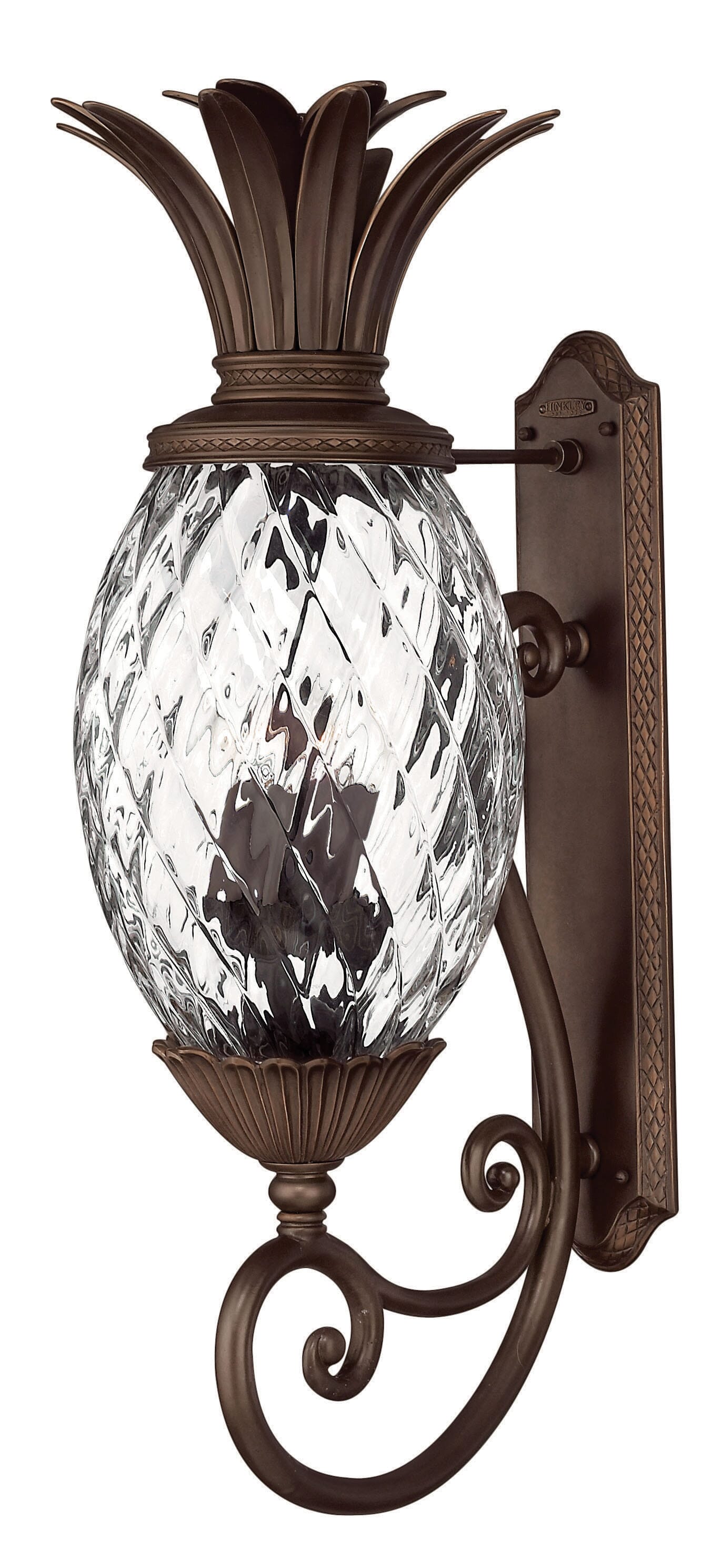 Copper Bronze LED Wall Mount from the Plantation Collection