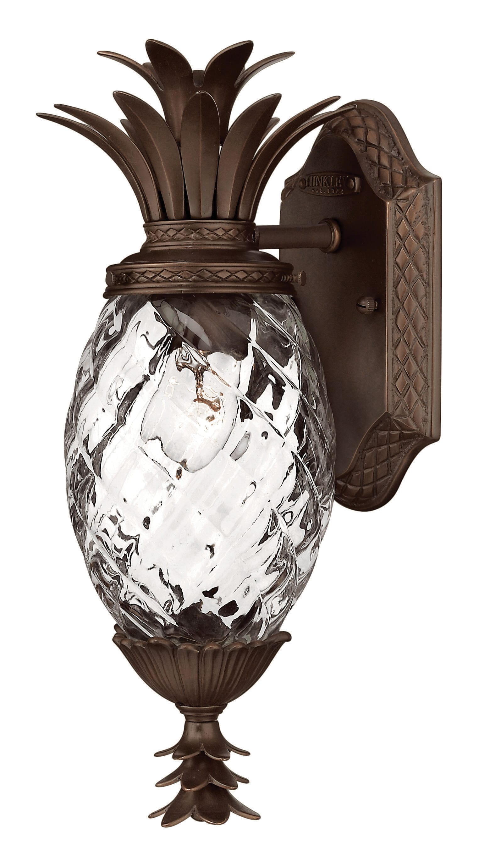 Copper Bronze LED Wall Mount from the Plantation Collection