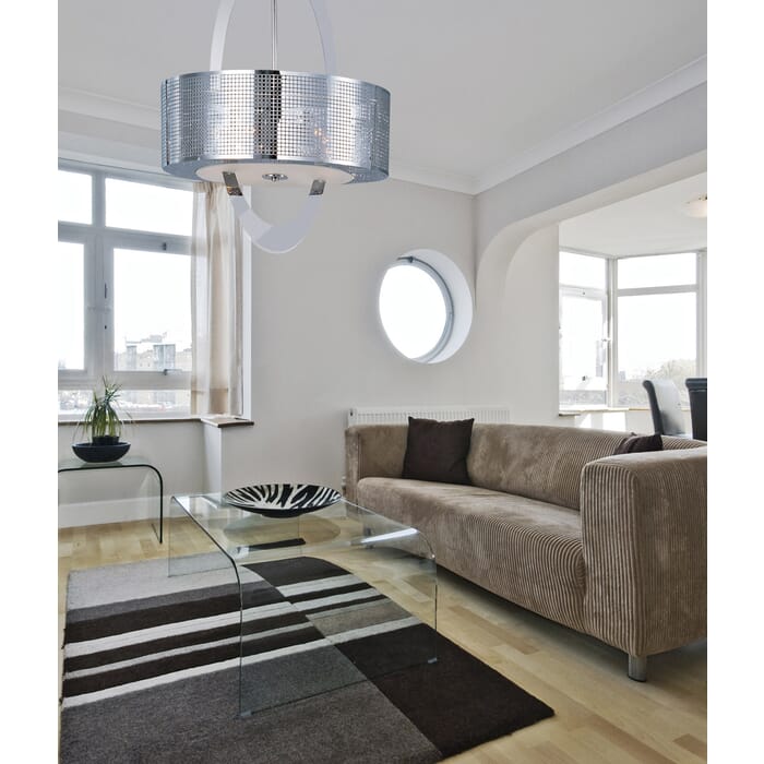 Maxim Lighting Mirage 6-Lt Ceiling Pendant, Polished Nickel Maxim Lighting Mirage 6-Lt Ceiling Pendant, Polished Nickel