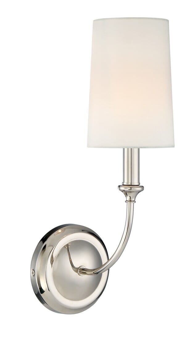 Sylvan by Libby Langdon Wall Sconce in Polished Nickel
