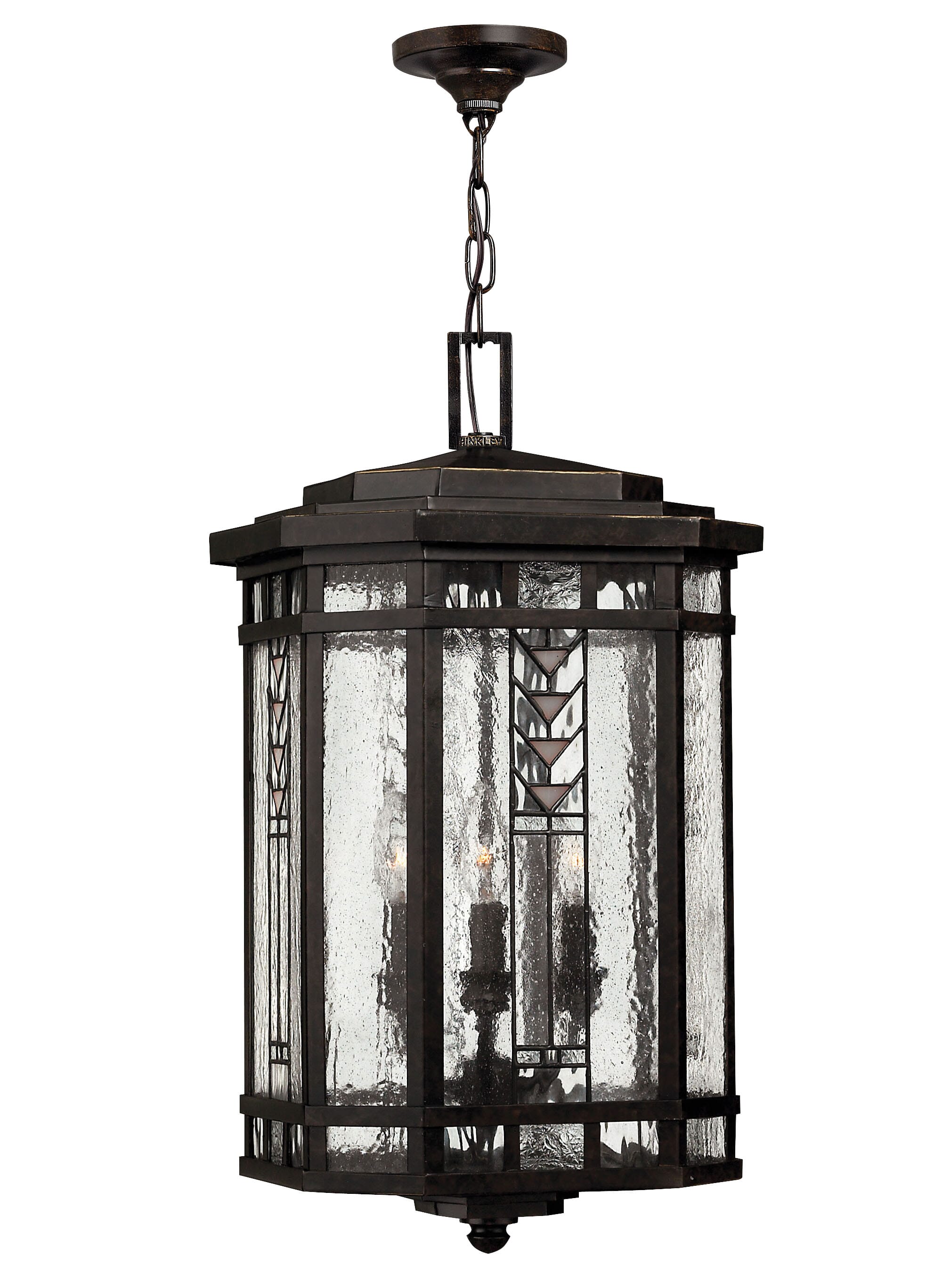 Regency Bronze LED Hanging Lantern from the Tahoe Collection
