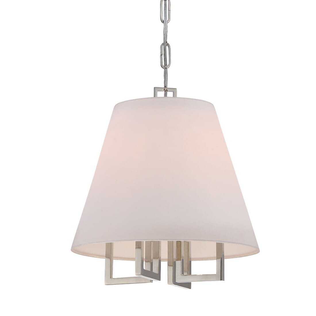 Libby Langdon for Westwood 14" Mini Chandelier in Polished Nickel