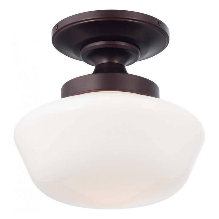 Minka Lavery 12" Ceiling Light in Brushed Bronze Minka Lavery 12" Ceiling Light in Brushed Bronze