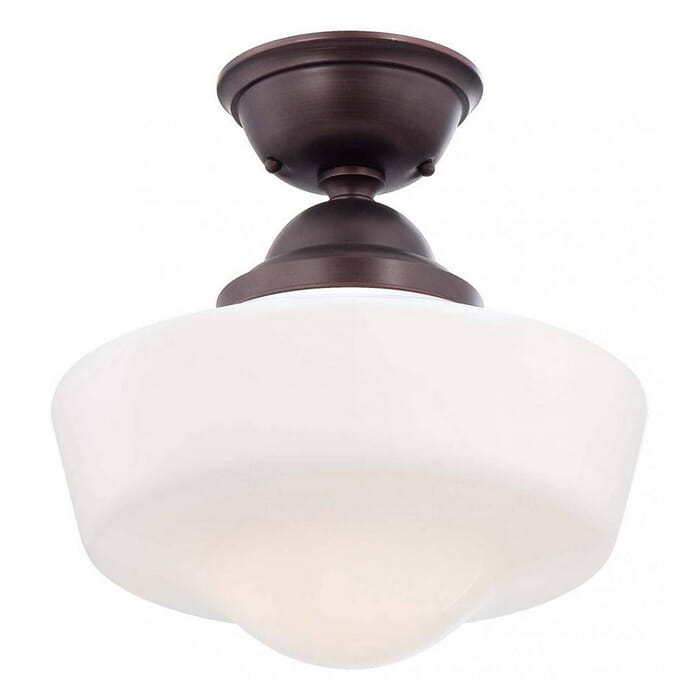 Minka Lavery 14" Ceiling Light in Brushed Bronze Minka Lavery 14" Ceiling Light in Brushed Bronze