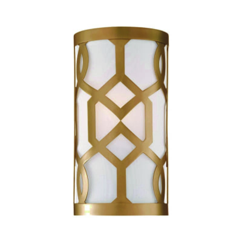 Libby Langdon for Jennings 12" Wall Sconce in Aged Brass