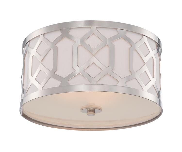 Libby Langdon for Jennings 16" Ceiling Light in Polished Nickel