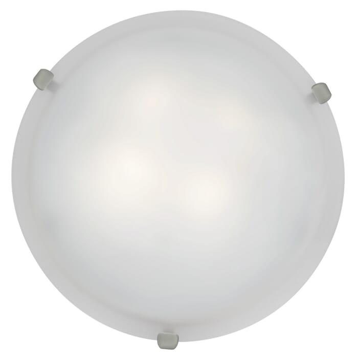 Mona 2-Light Flush Mount in Brushed Steel Mona 2-Light Flush Mount in Brushed Steel