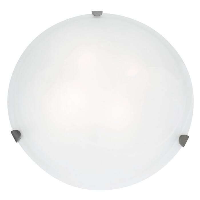 Access Mona 3-Light Ceiling Light in Brushed Steel Access Mona 3-Light Ceiling Light in Brushed Steel