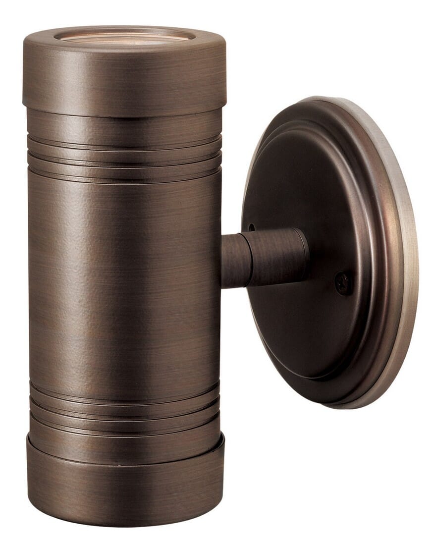 Access Myra 2-Light 7" Outdoor Wall Light in Bronze