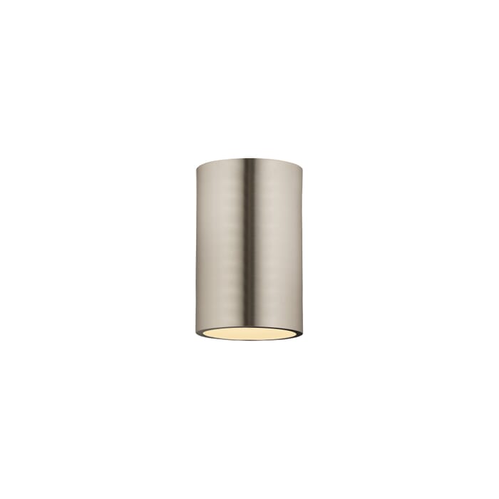 Z-Lite Harley 1-Light Flush Mount Ceiling Light In Brushed Nickel Z-Lite Harley 1-Light Flush Mount Ceiling Light In Brushed Nickel