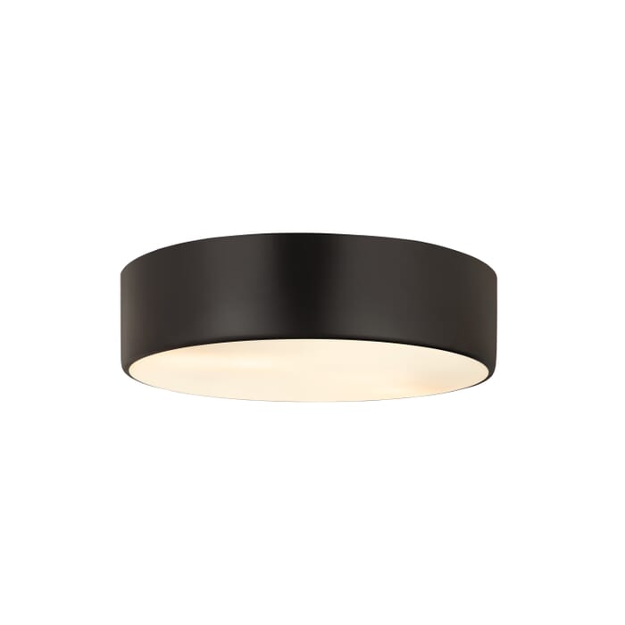 Z-Lite Harley 3-Light Flush Mount Ceiling Light In Matte Black Z-Lite Harley 3-Light Flush Mount Ceiling Light In Matte Black