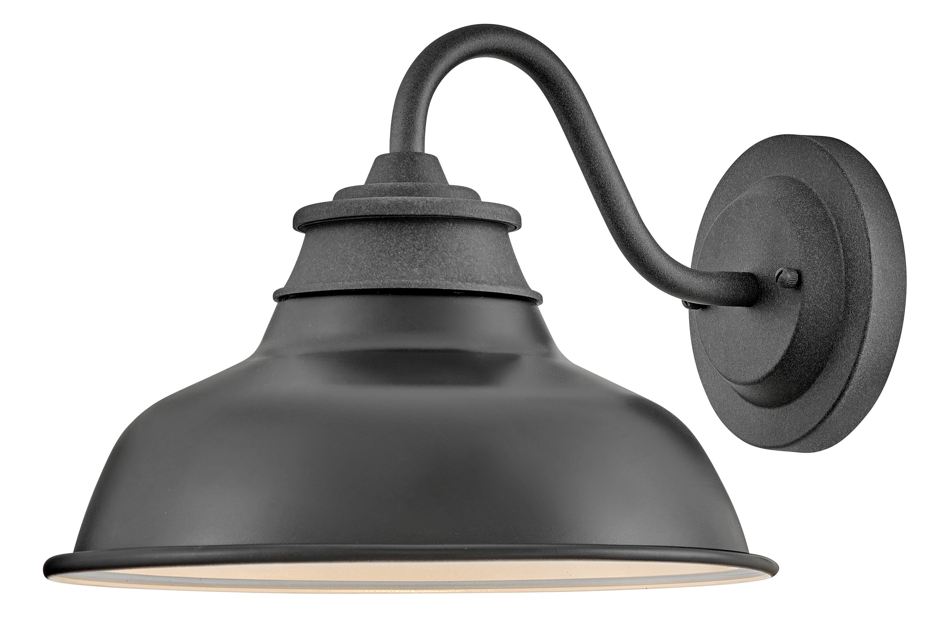 Aged Zinc LED Wall Mount from the Wallace Collection