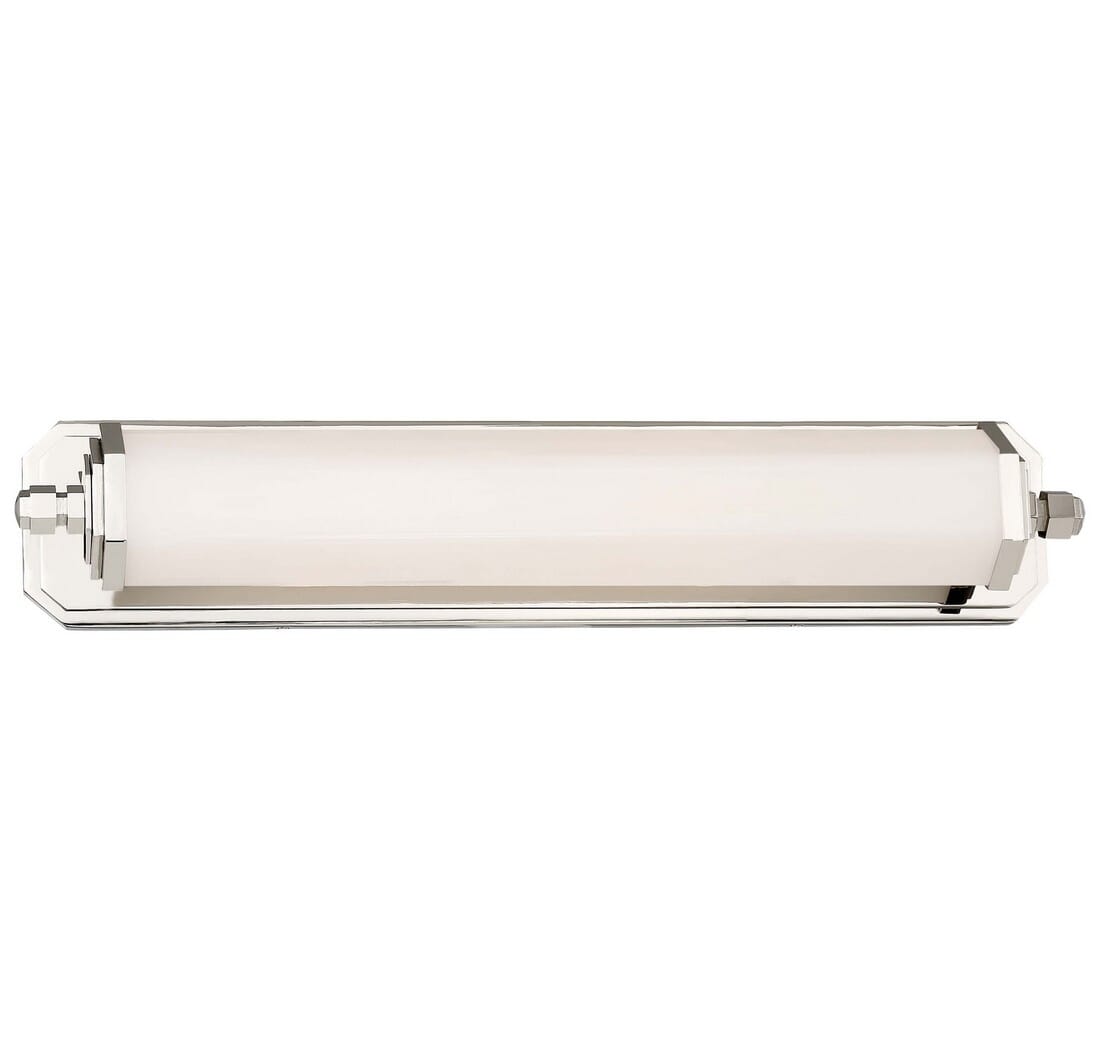 24" Bathroom Vanity Light in Polished Nickel