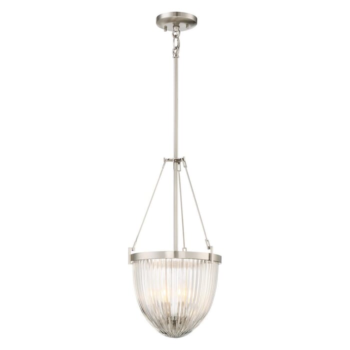 Minka Lavery Atrio 3-Light 11" Pendant Light in Brushed Nickel Minka Lavery Atrio 3-Light 11" Pendant Light in Brushed Nickel