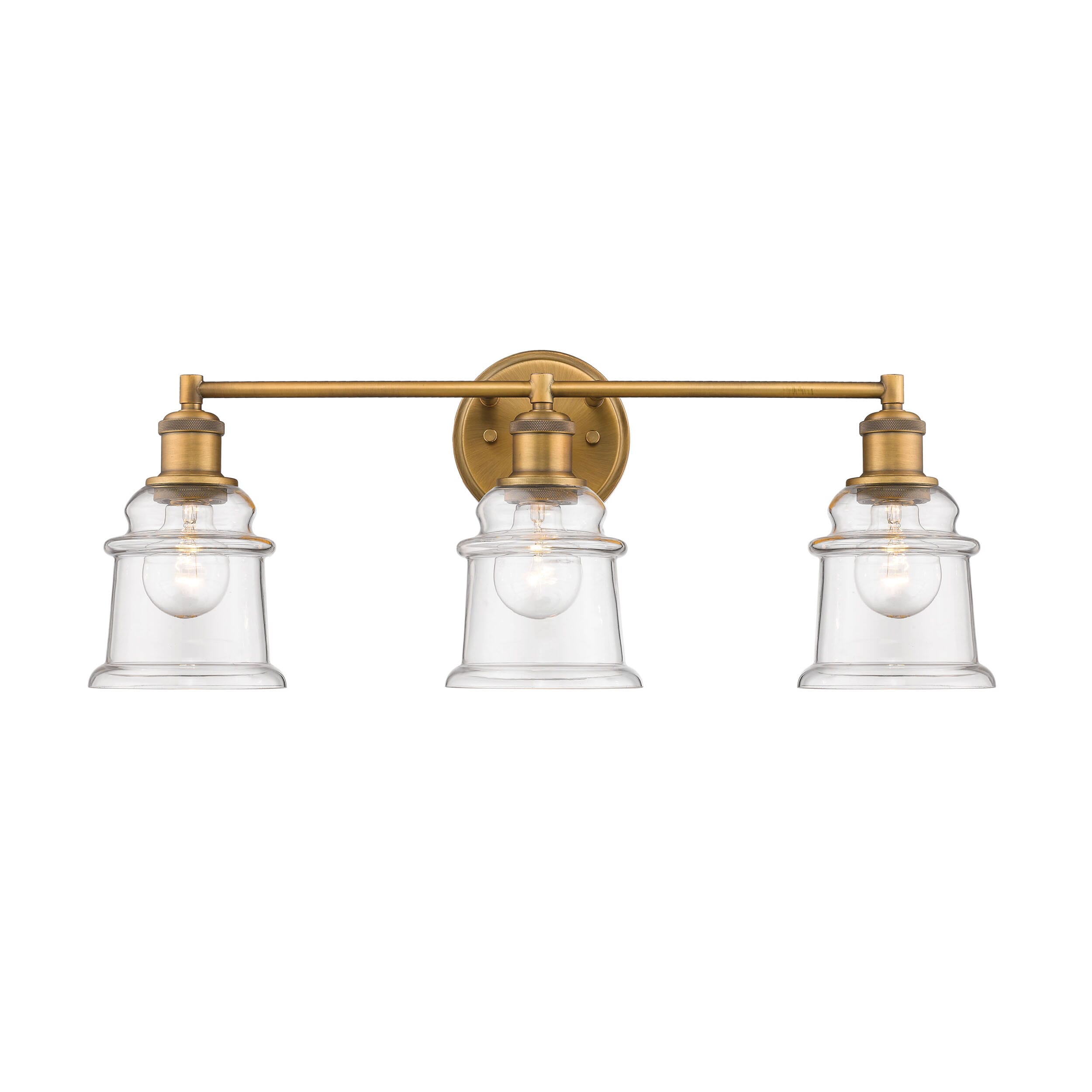 3-Light Bathroom Vanity Light in Heirloom Bronze