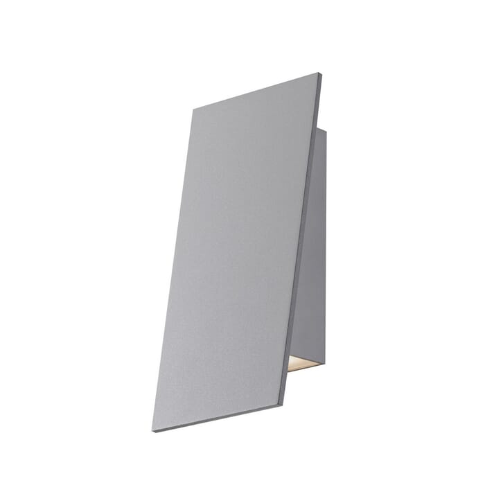 Sonneman Angled Plane 7.75" LED Downlight Wall Sconce in Textured Gray Sonneman Angled Plane 7.75" LED Downlight Wall Sconce in Textured Gray
