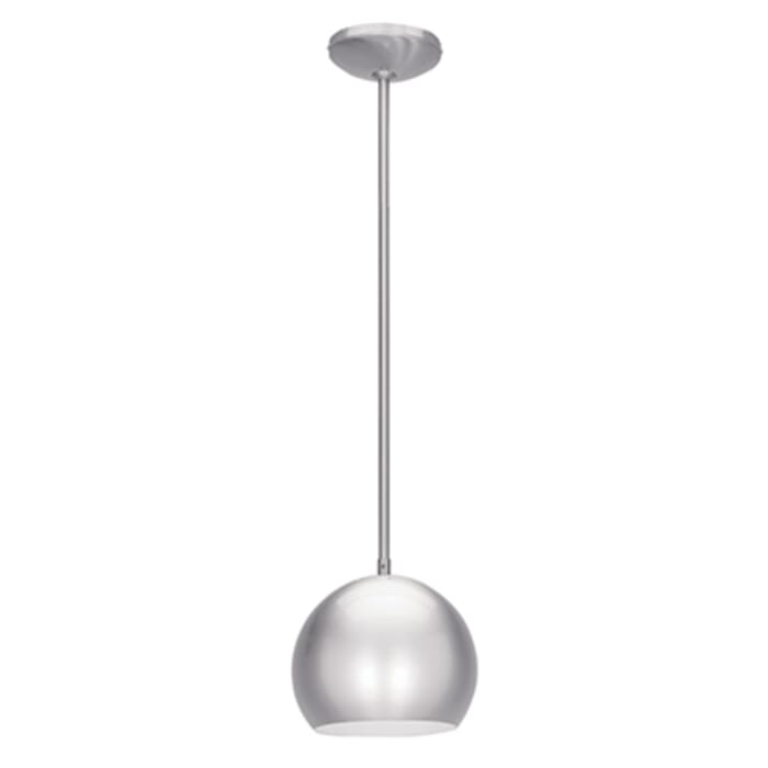 Access Lighting DecoBall 8" Ball Pendant in Brushed Steel Access Lighting DecoBall 8" Ball Pendant in Brushed Steel