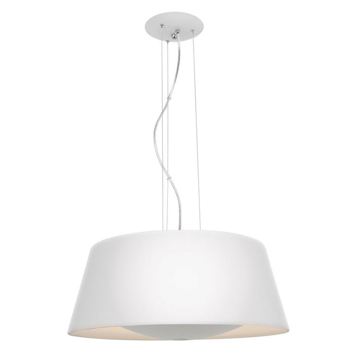 Access Lighting SoHo 3-Light Reflective Illumination Pendant in Rice Access Lighting SoHo 3-Light Reflective Illumination Pendant in Rice