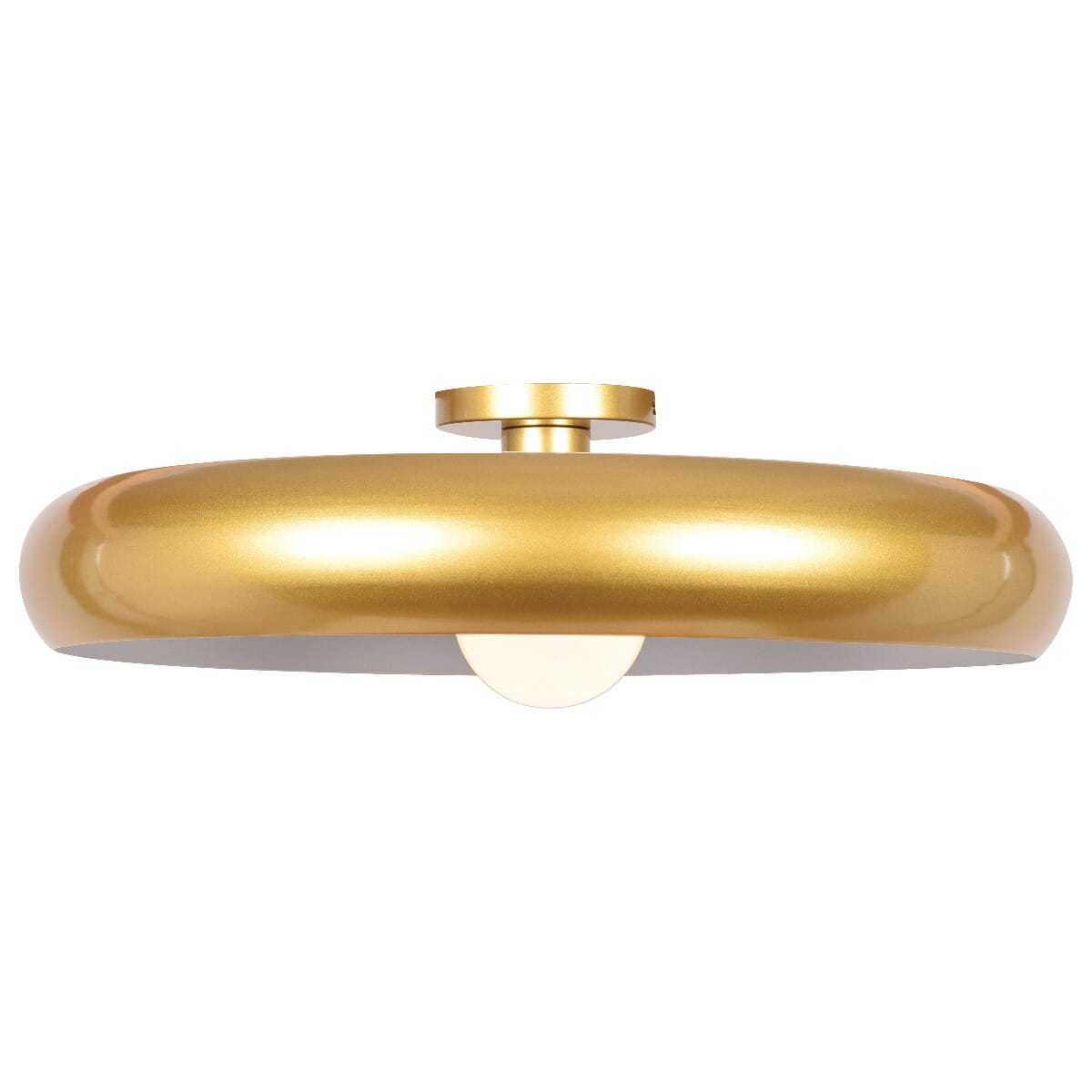 Access Bistro Ceiling Light in Gold and White