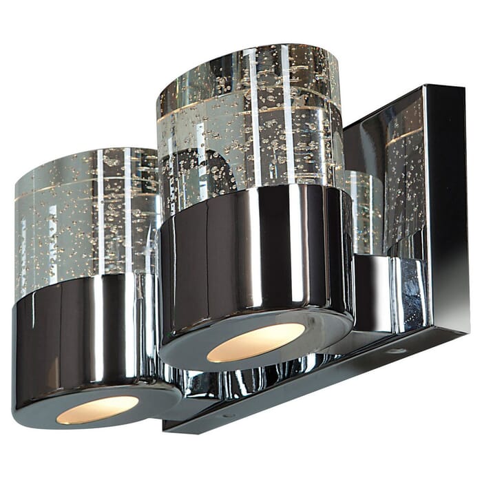 Access Bubbles 2-Light 4" Bathroom Vanity Light in Chrome Access Bubbles 2-Light 4" Bathroom Vanity Light in Chrome