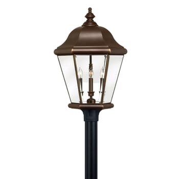 Hinkley Clifton Park 4-Light Outdoor Extra Large Post Top in Copper Bronze