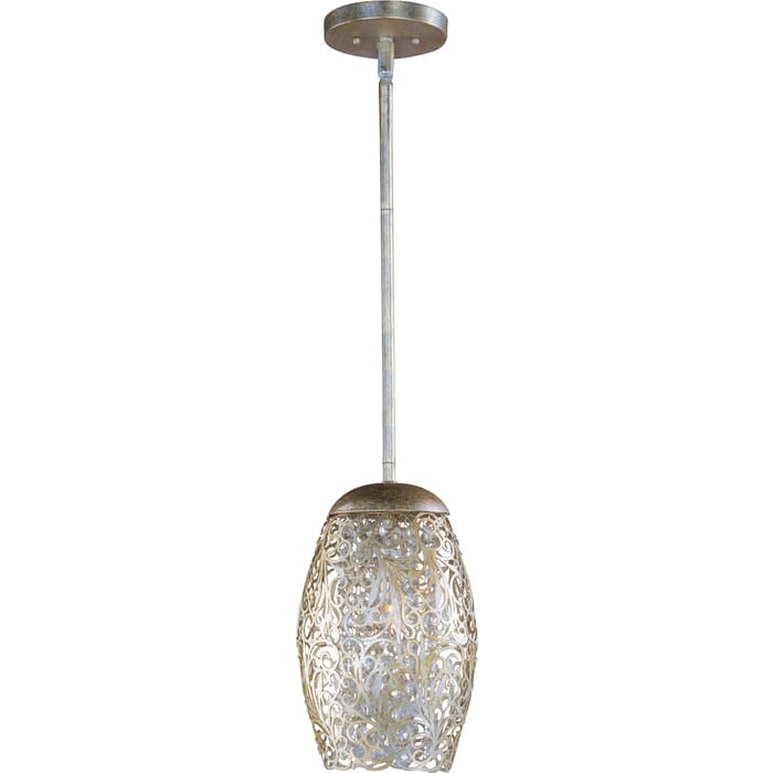 Maxim Arabesque Mini Pendant Light in Golden Silver Maxim Arabesque Mini Pendant Light in Golden Silver