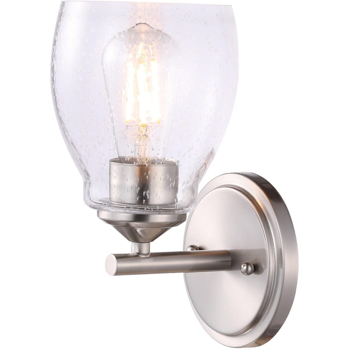 Minka Lavery Winsley Bathroom Vanity Light in Brushed Nickel Minka Lavery Winsley Bathroom Vanity Light in Brushed Nickel