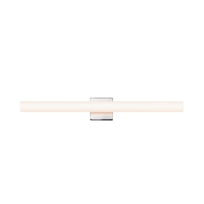 Sonneman Tubo Slim LED 32" LED Flat Trim Bathroom Vanity Light in Polished Chrome Sonneman Tubo Slim LED 32" LED Flat Trim Bathroom Vanity Light in Polished Chrome