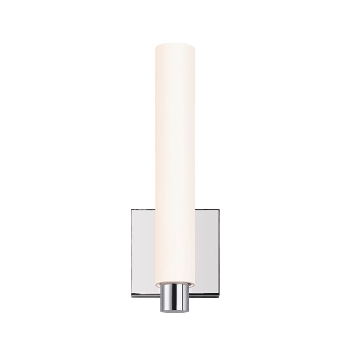 Sonneman Tubo Slim LED 13.25" LED Drum Trim Sconce in Polished Chrome Sonneman Tubo Slim LED 13.25" LED Drum Trim Sconce in Polished Chrome