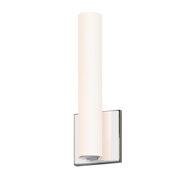Sonneman Tubo Slim LED 12" LED Flat Trim Wall Sconce in Polished Chrome Sonneman Tubo Slim LED 12" LED Flat Trim Wall Sconce in Polished Chrome