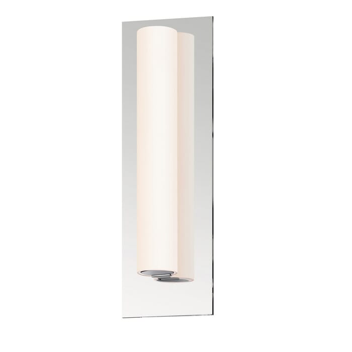 Sonneman Tubo Slim LED 15" Flat Trim Panel Sconce in Polished Chrome Sonneman Tubo Slim LED 15" Flat Trim Panel Sconce in Polished Chrome