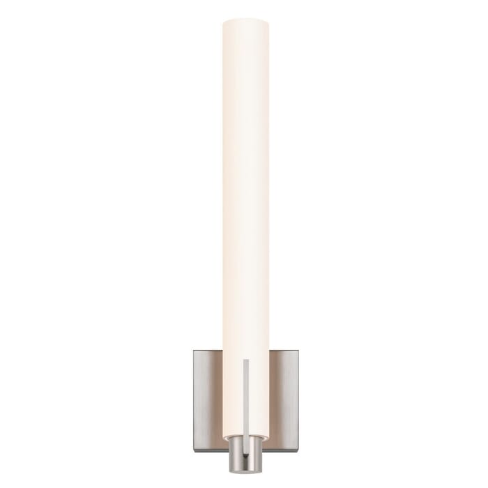 Sonneman Tubo Slim LED 19.25" Spine Trim Wall Sconce in Satin Nickel Sonneman Tubo Slim LED 19.25" Spine Trim Wall Sconce in Satin Nickel