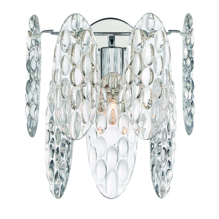 Minka Lavery Isabella's Reign Wall Sconce in Polished Nickel Minka Lavery Isabella's Reign Wall Sconce in Polished Nickel