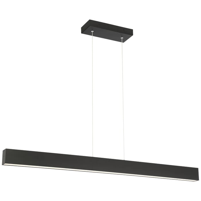 Form 1-Light LED Linear Pendant in Matte Black Form 1-Light LED Linear Pendant in Matte Black