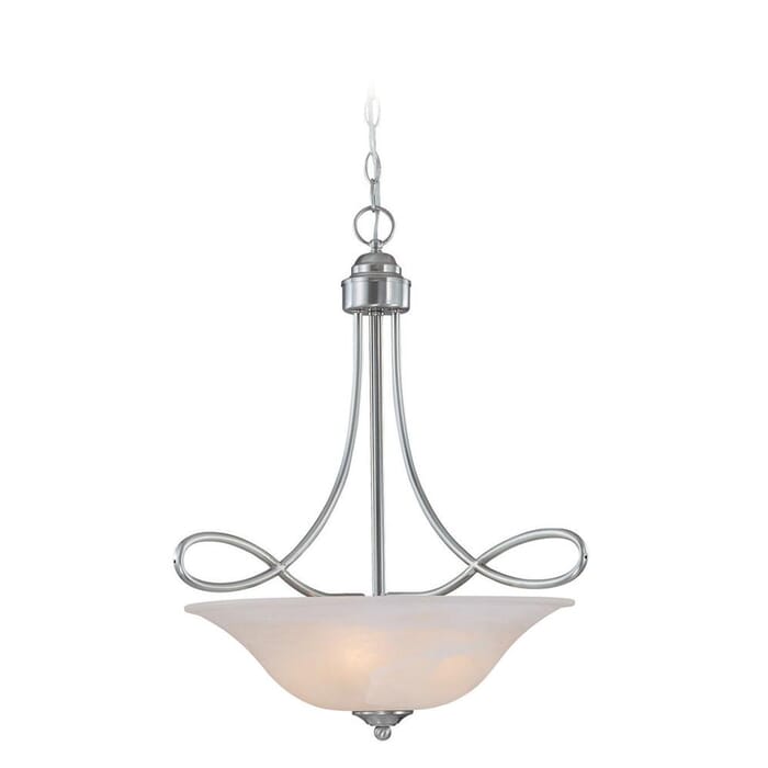 Craftmade Cordova 3-Light 21" Pendant Light in Satin Nickel Craftmade Cordova 3-Light 21" Pendant Light in Satin Nickel