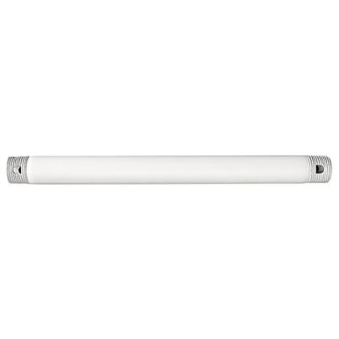 Hunter 12" Downrod in Fresh White Hunter 12" Downrod in Fresh White