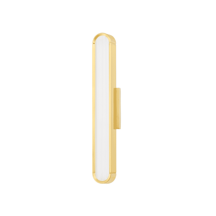 Hudson Valley Starkey Bathroom Vanity Light in Aged Brass Hudson Valley Starkey Bathroom Vanity Light in Aged Brass