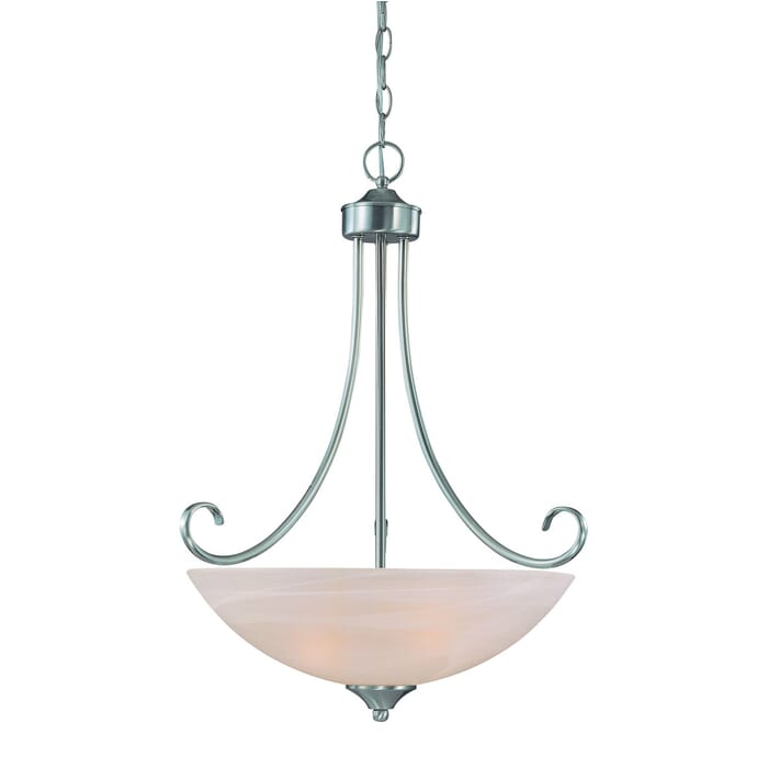 Craftmade Raleigh 3-Light 20" Pendant Light in Satin Nickel Craftmade Raleigh 3-Light 20" Pendant Light in Satin Nickel