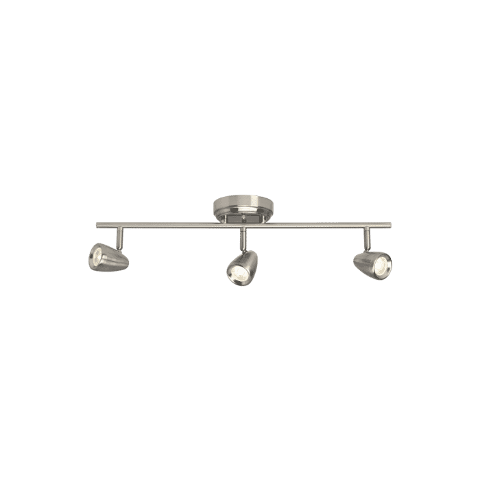 Sea Gull Talida 3-Light LED Track Lighting in Brushed Nickel Sea Gull Talida 3-Light LED Track Lighting in Brushed Nickel