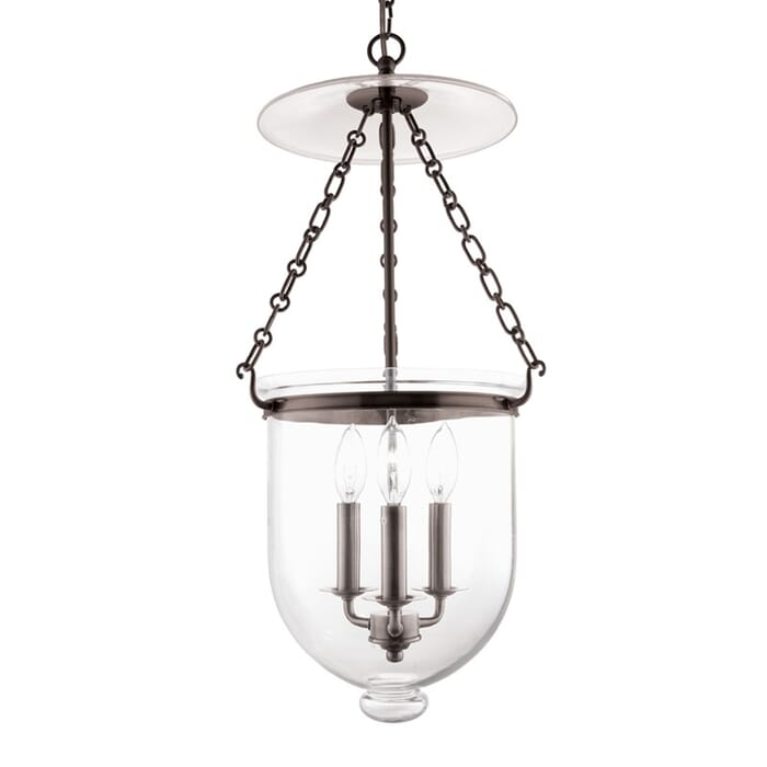 Hudson Valley Hampton 3-Light 25" Pendant Light in Old Bronze Hudson Valley Hampton 3-Light 25" Pendant Light in Old Bronze
