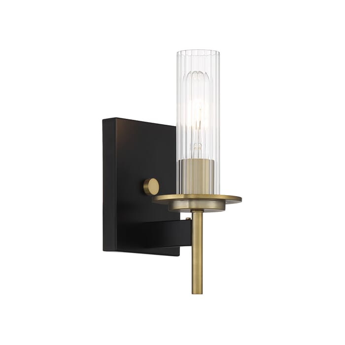 Minka Lavery Baldwin Park Bathroom Vanity Light in Coal and Soft Brass Minka Lavery Baldwin Park Bathroom Vanity Light in Coal and Soft Brass