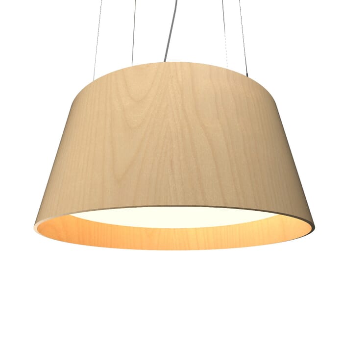Conical LED Pendant in Maple Conical LED Pendant in Maple